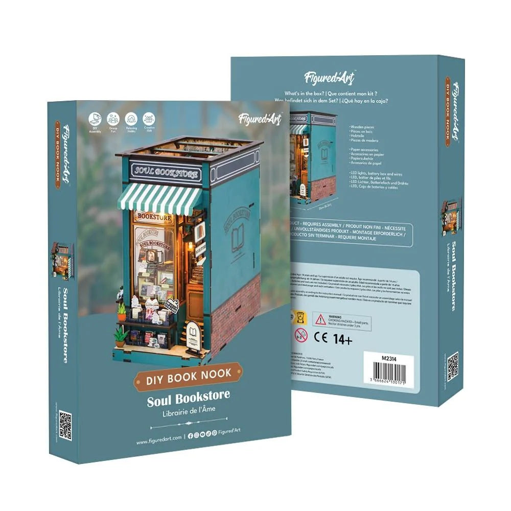 Soul Bookstore (DIY Book Nook Kit)