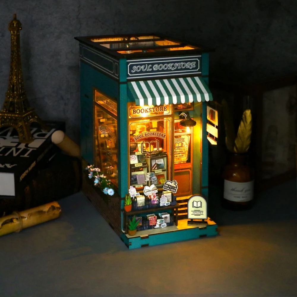 Soul Bookstore (DIY Book Nook Kit)