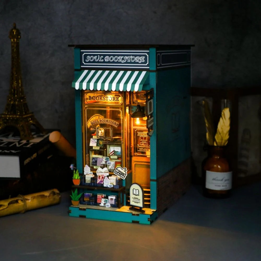 Soul Bookstore (DIY Book Nook Kit)
