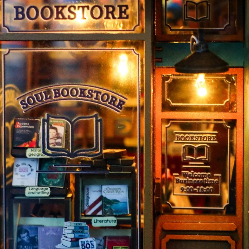 Soul Bookstore (DIY Book Nook Kit)