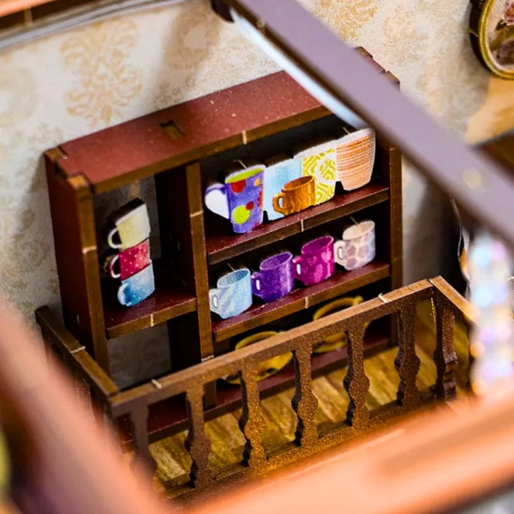 Coffee Shop (DIY Book Nook Kit)