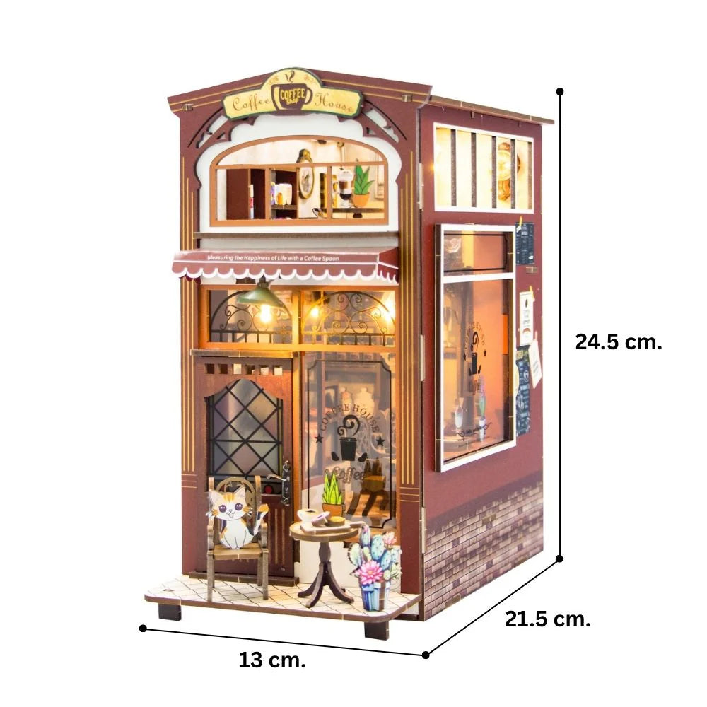 Coffee Shop (DIY Book Nook Kit)