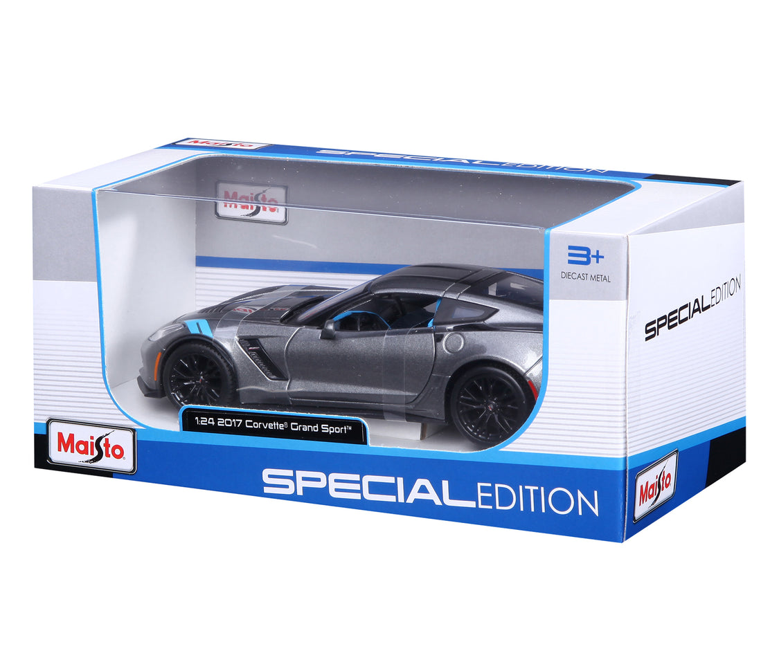 Maisto Chevrolet Corvette Grand Sport 2017 1:24 Die-Cast Model Car