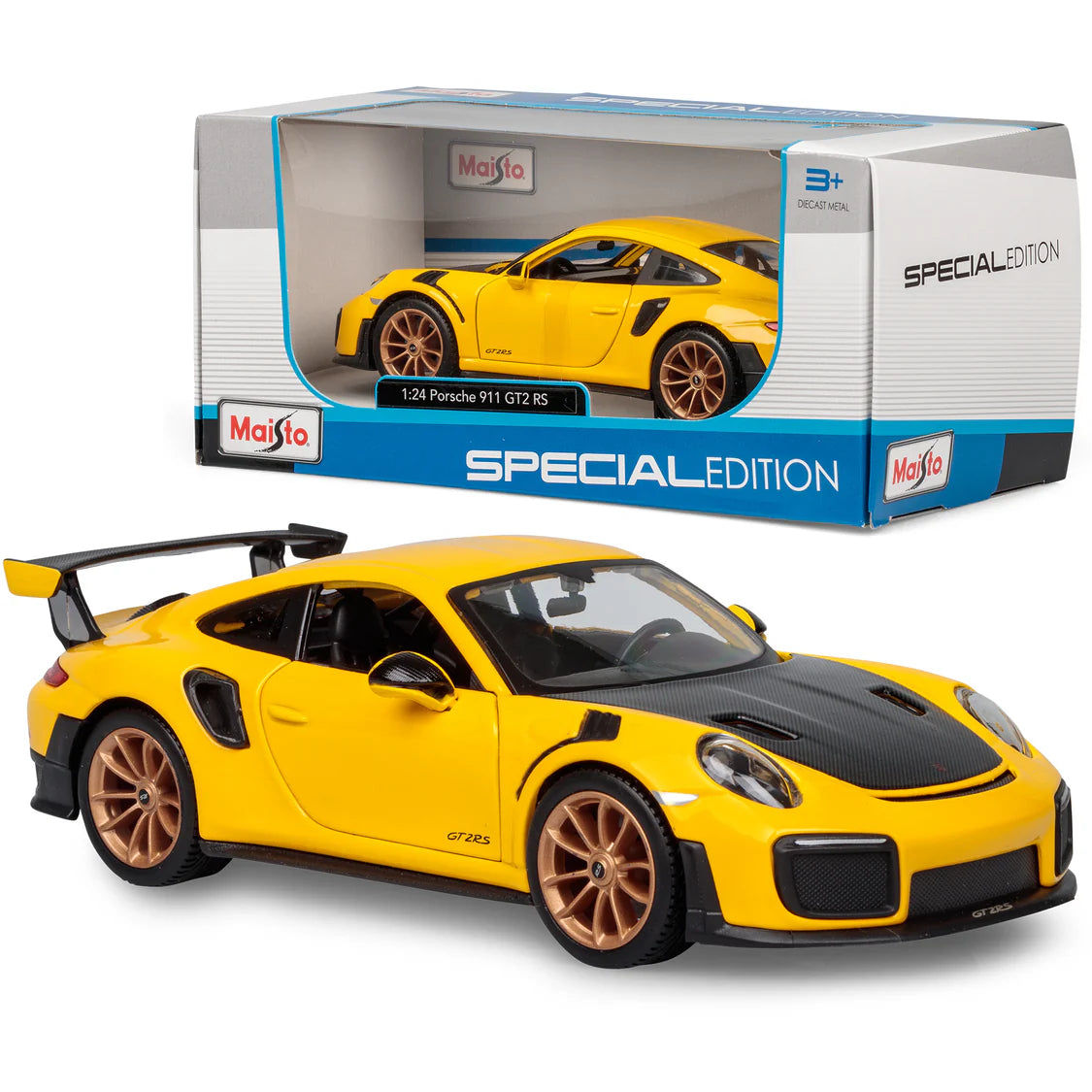 Maisto Porsche 911 Gtr Rs 1:24 Diecast Model Car