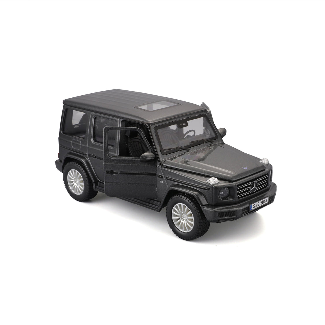 Mercedes-Benz G-Class Amg Suv 2019 Grey 1:24 Diecast Model Car