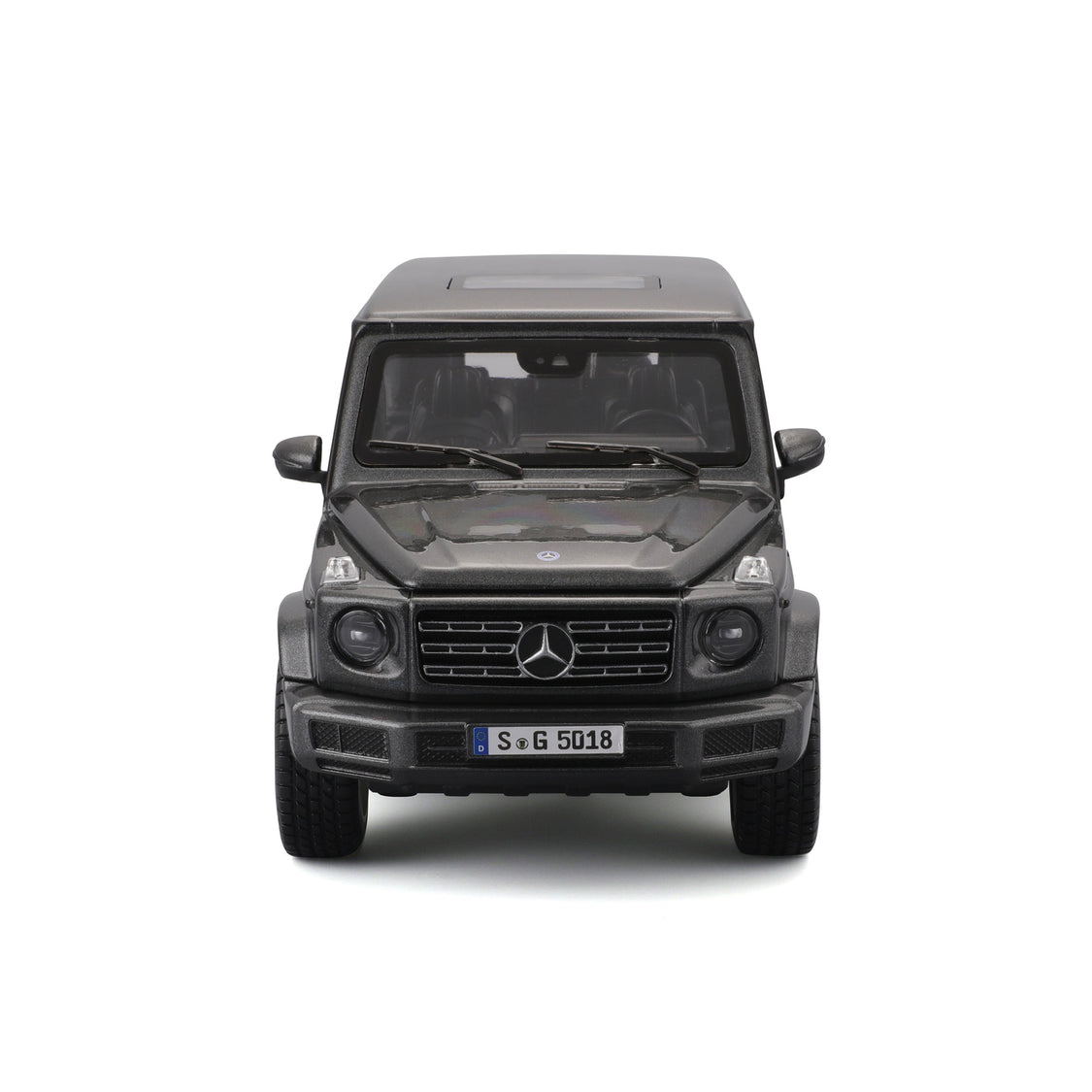 Mercedes-Benz G-Class Amg Suv 2019 Grey 1:24 Diecast Model Car