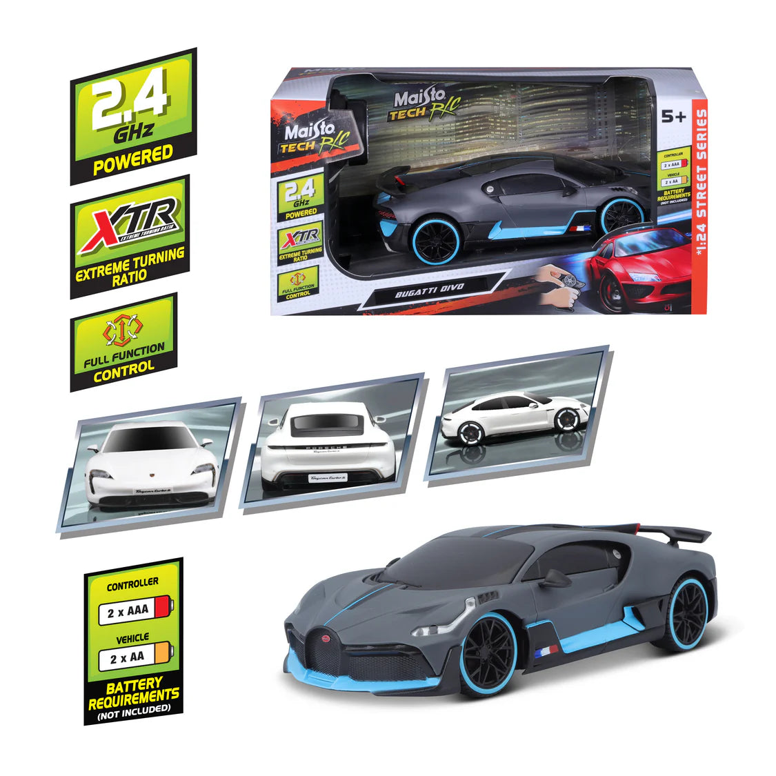 1:24 Rc Bugatti Divo 2.4Ghz
