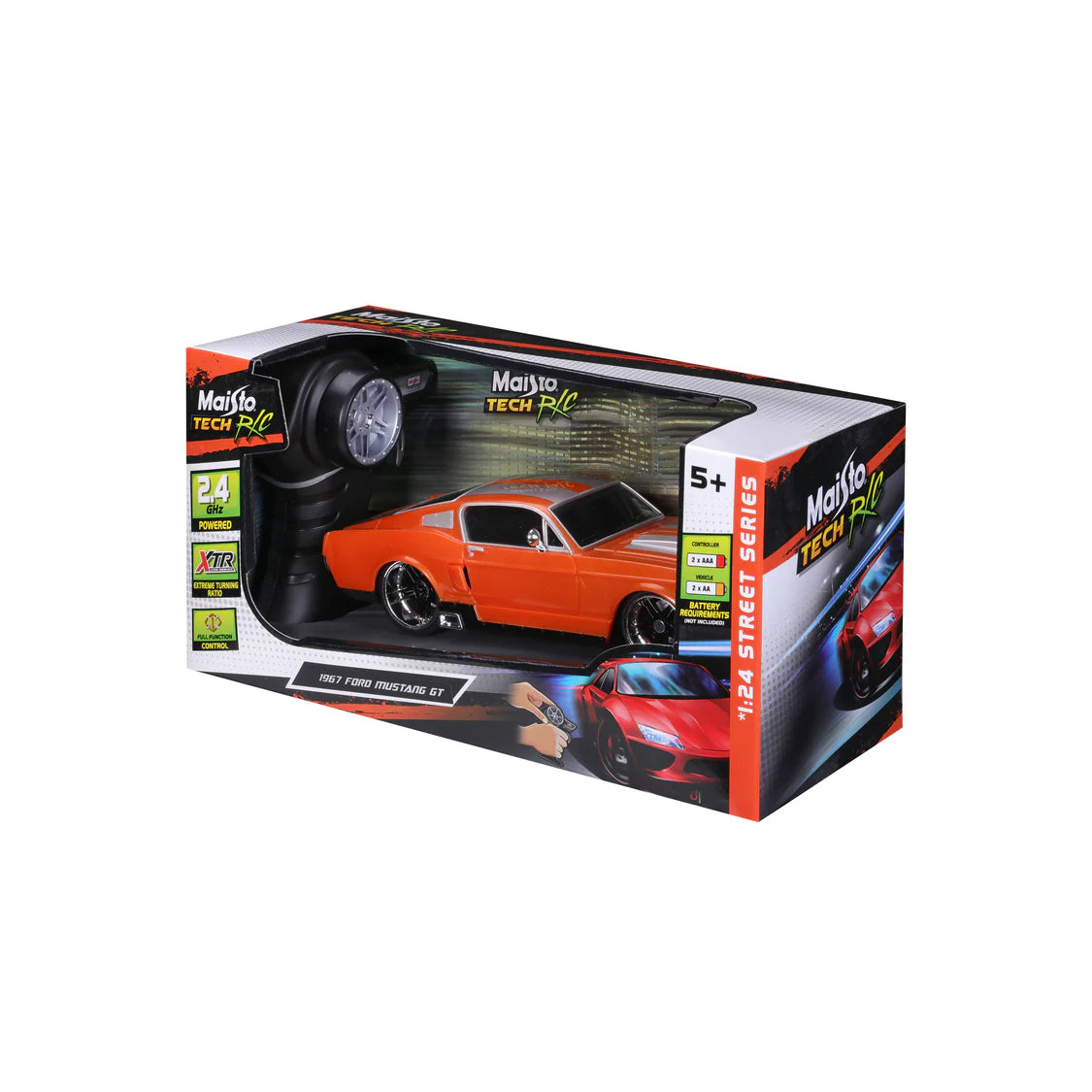 1:24 Rc 1967 Ford Mustang Gt 2.4Ghz