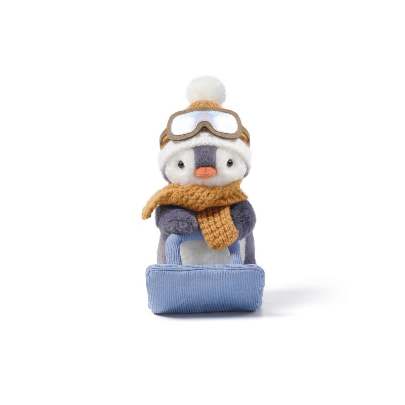McHugs Sledding Glacier Penguin Plush Toy