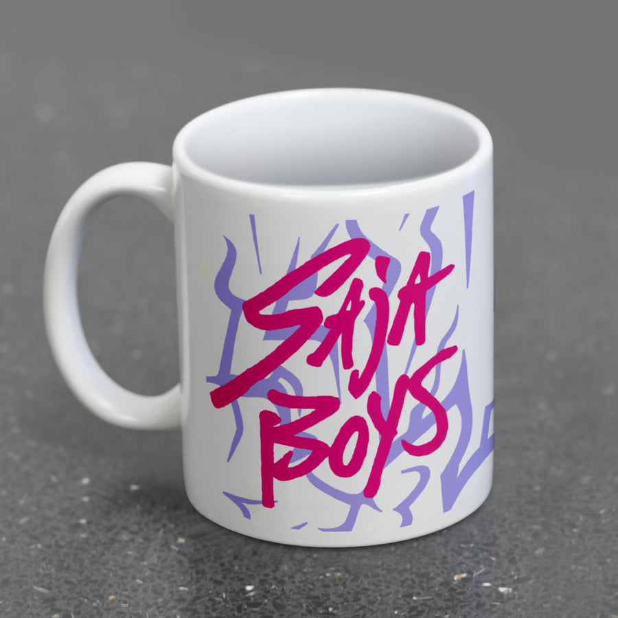 K-POP Demon Hunters (Saja Boys Logo) White Ceramic Mug