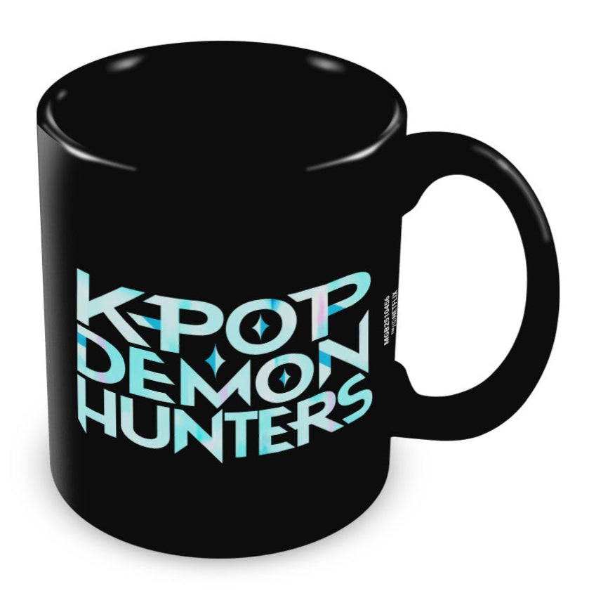 K-Pop Demon Hunters (K Pop Logo) Black Mug