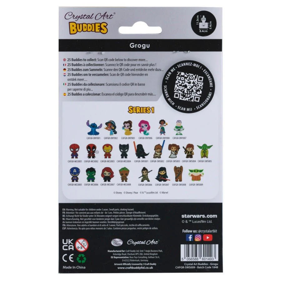 Grogu, Crystal Art Buddy