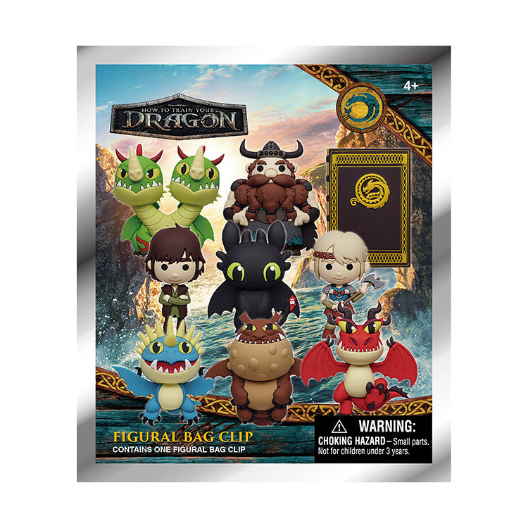 How To Train Your Dragons 3D Mystery Keychains