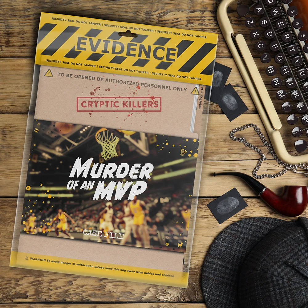 Cryptic Killers Murder of an MVP Murder Mystery Game