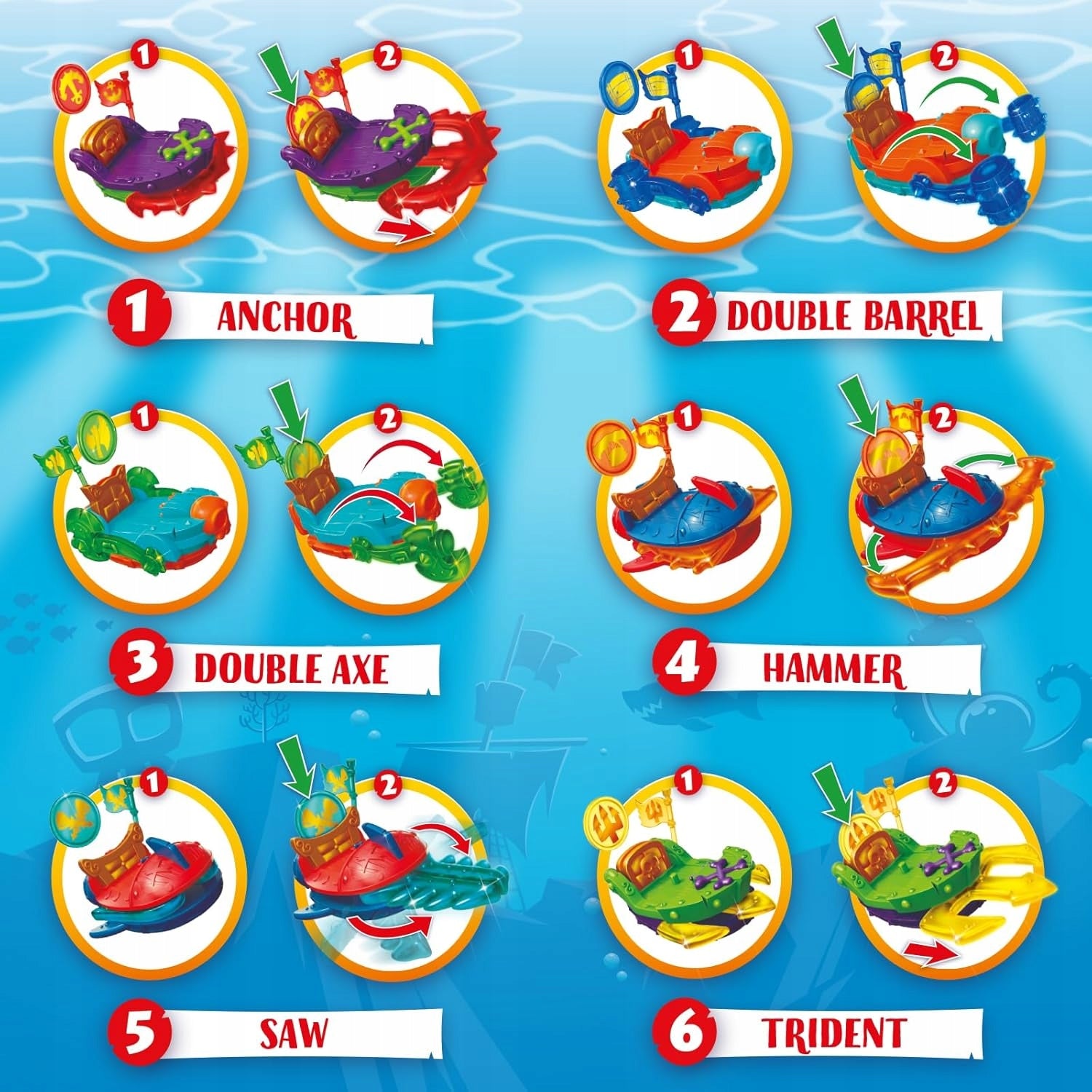 Piratix: Shark Treasure Sea Speeder