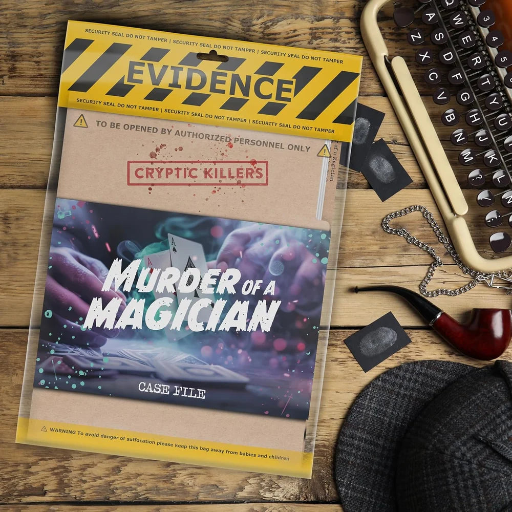 Cryptic Killers Murder of a Magician Murder Mystery Game