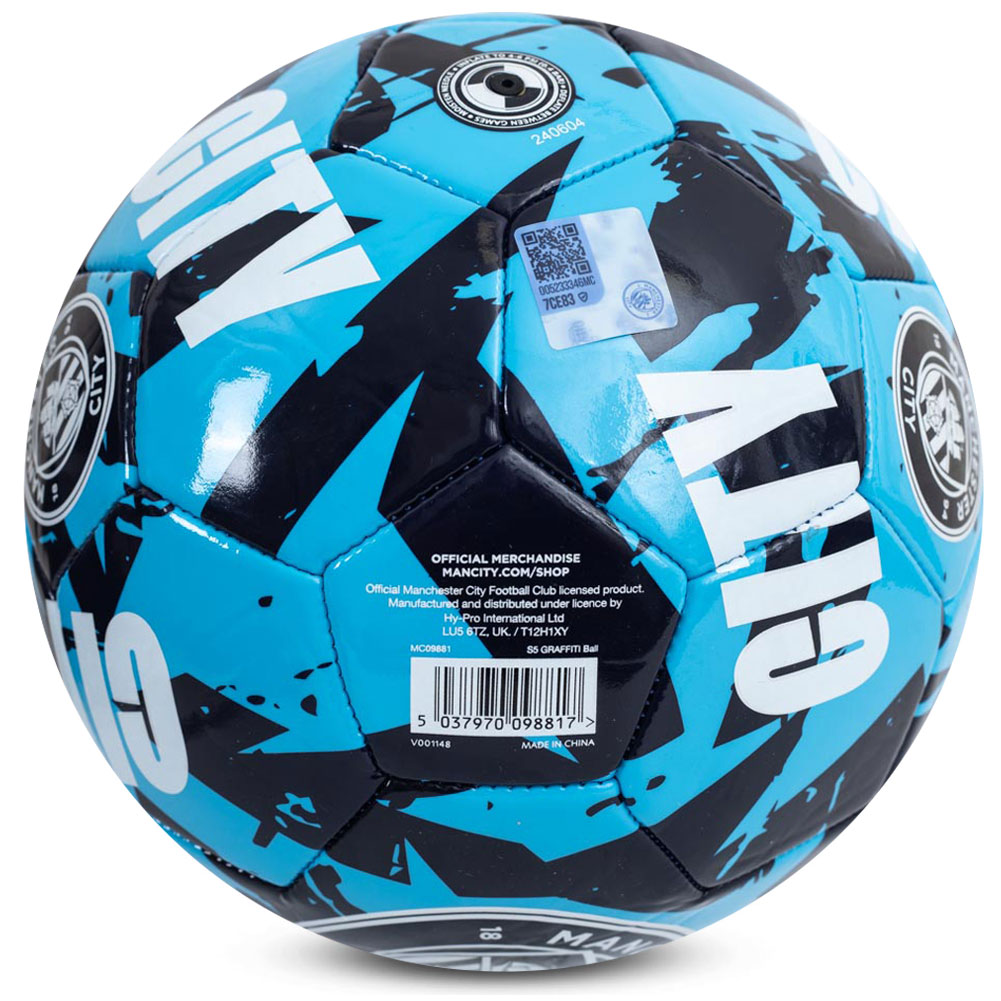 Team Merchandise Graffiti Football Man City