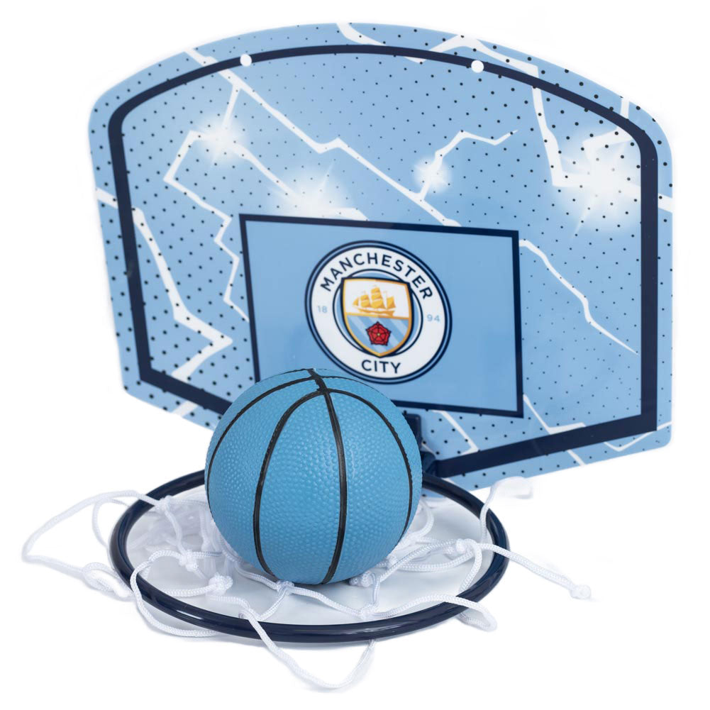 Team Merchandise Mini Basketball Set Man City