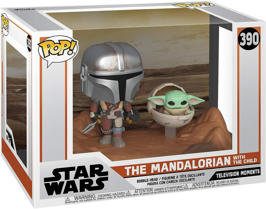 Funko POP! Moment Star Wars The Mandalorian with The Child Vinyl Figure