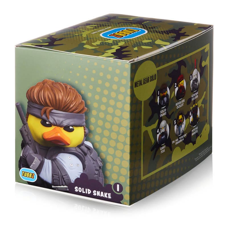 TUBBZ Metal Gear Solid Solid Snake Collectible Duck Figure