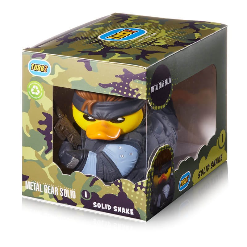 TUBBZ Metal Gear Solid Solid Snake Collectible Duck Figure