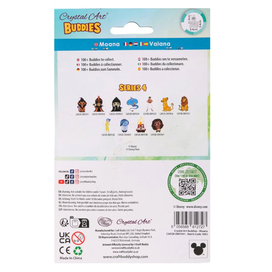Moana, Crystal Art Buddy