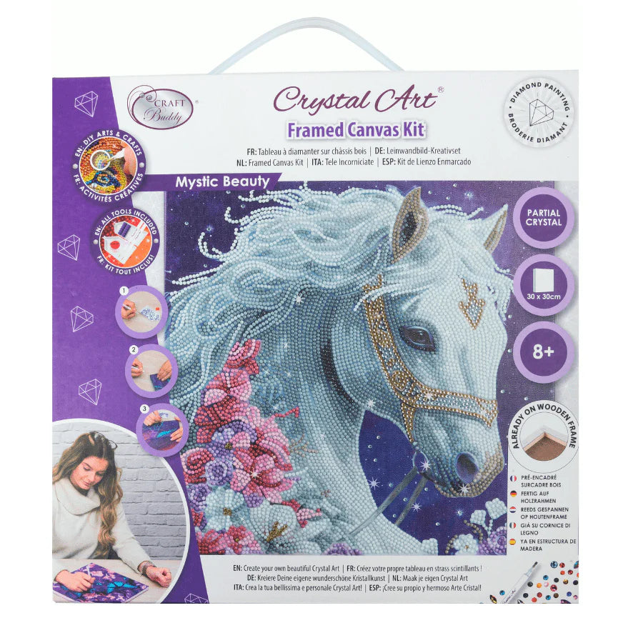 Mystic Beauty, 30x30cm Crystal Art Kit