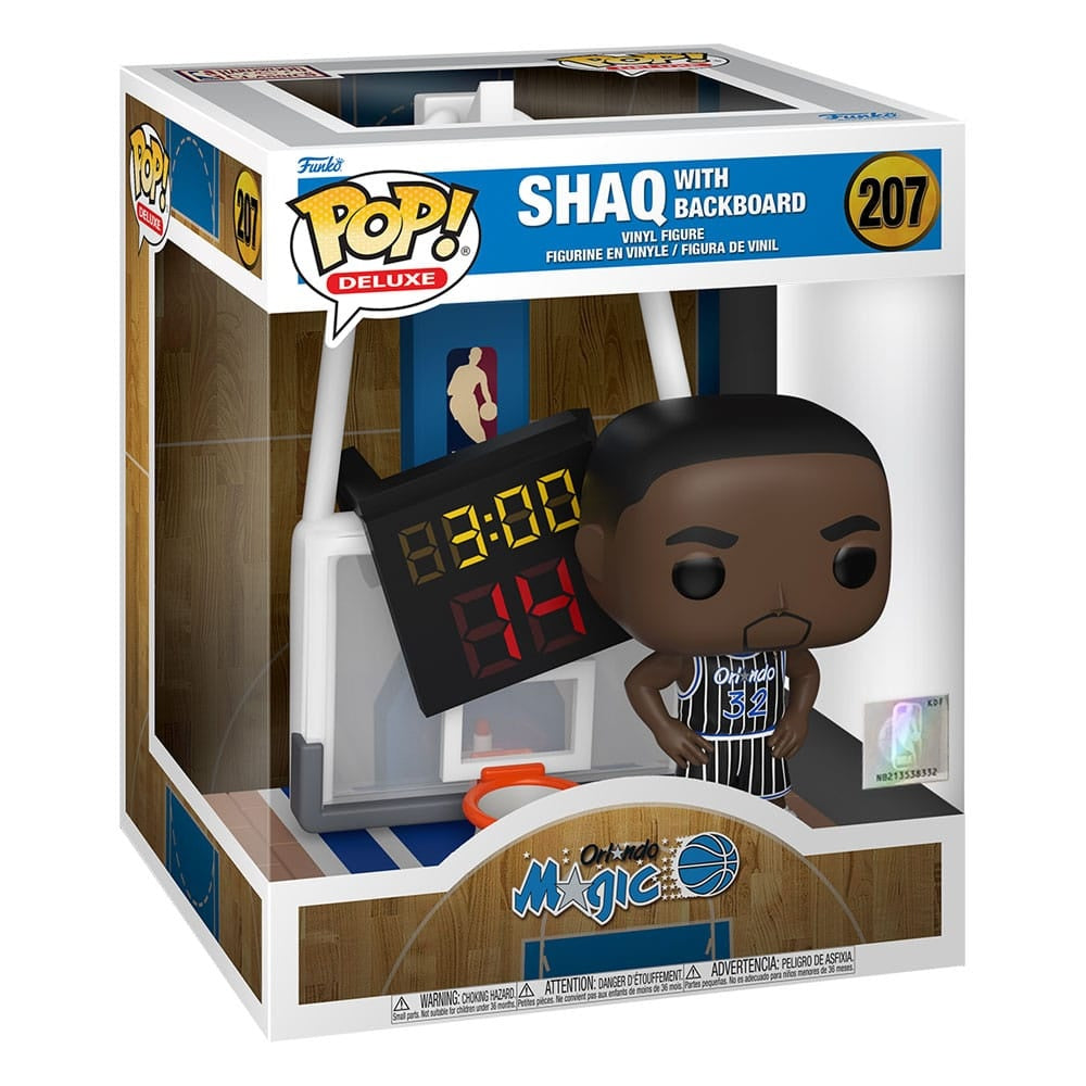 Funko Pop! Deluxe Magic Shaquille O'Neal with Backboard Vinyl Figure