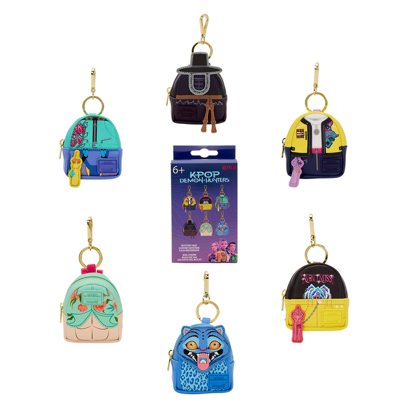 Loungefly K-POP Demon Hunters Bag Charm Mystery Box