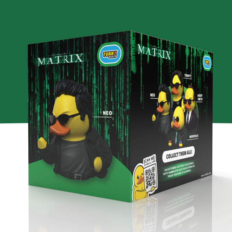 TUBBZ The Matrix Neo Collectible Duck Figure
