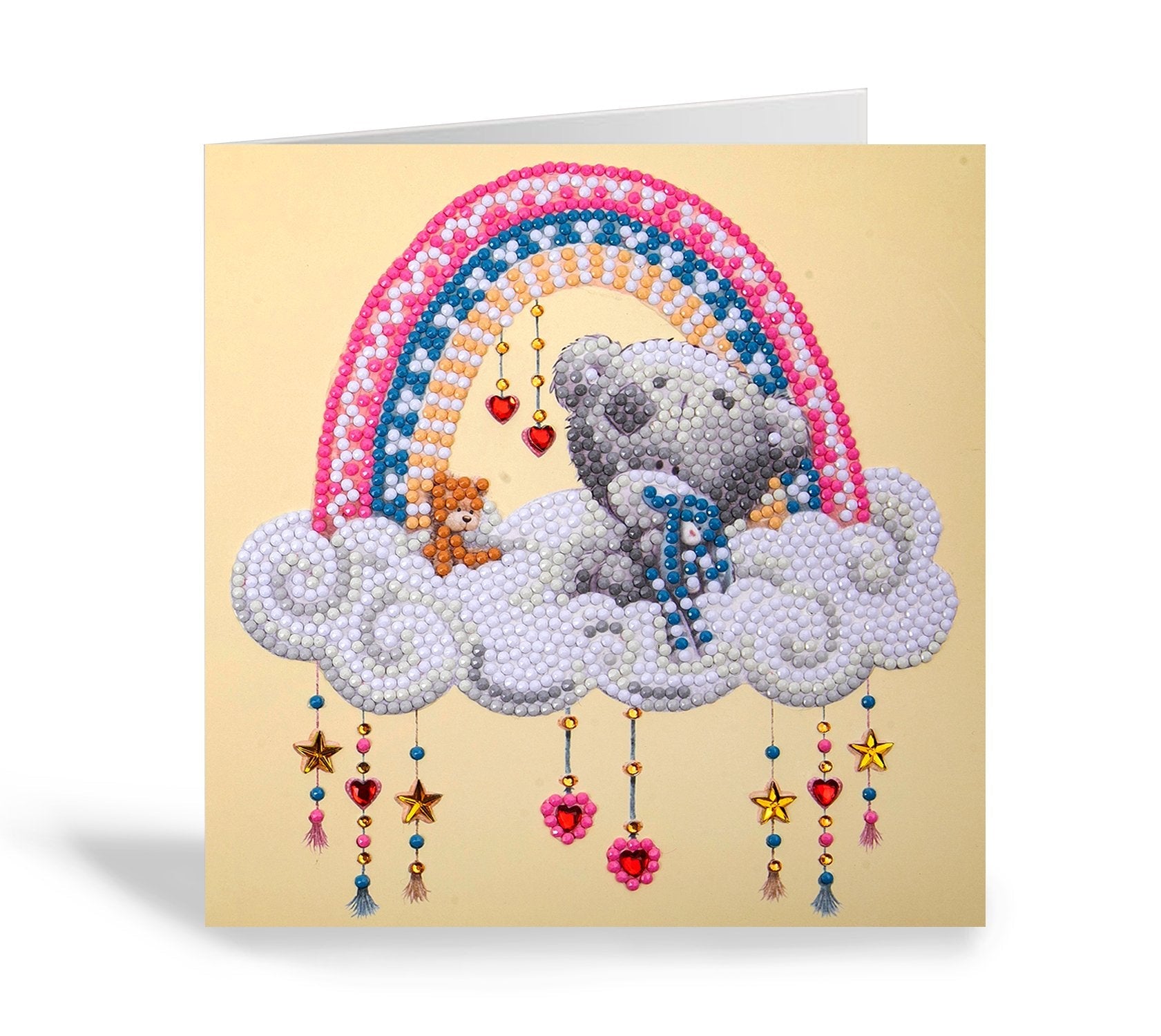 New Baby, Crystal Art Card