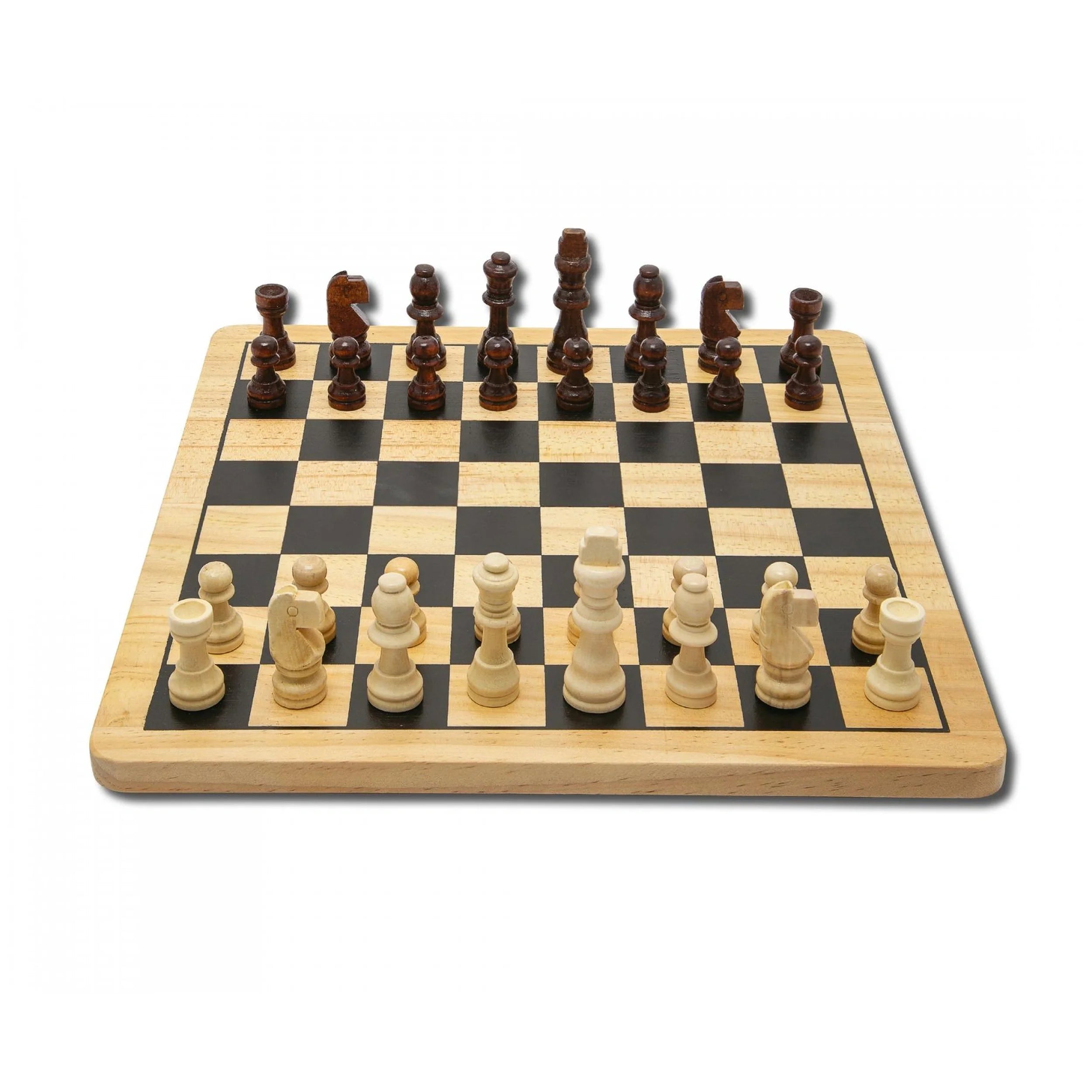 Game Noris Dlx Wooden Chess & Checkers