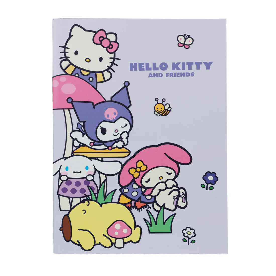 Hello Kitty & Friends PVC Bag Stationery Set – Mushroom