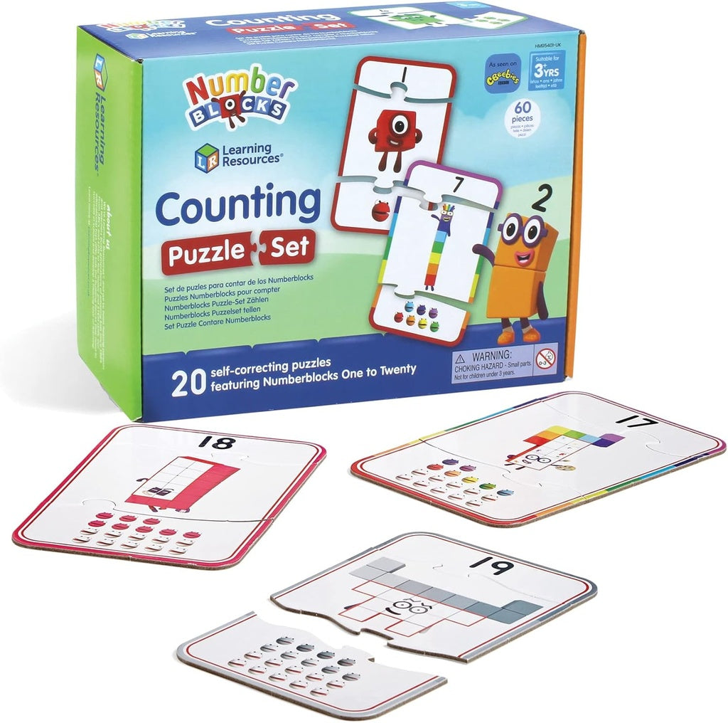 NumberBlocks Counting Puzzle Set