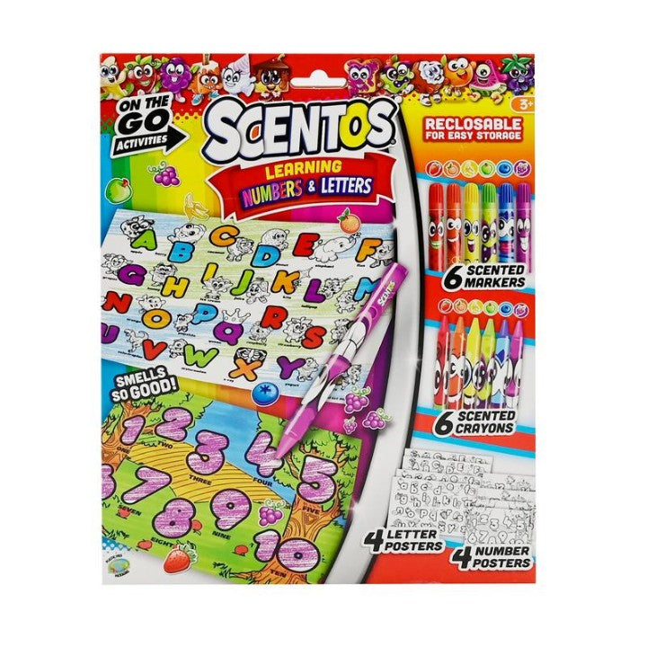 Scentos On The Go Beginners - Learning Numbers & Letters
