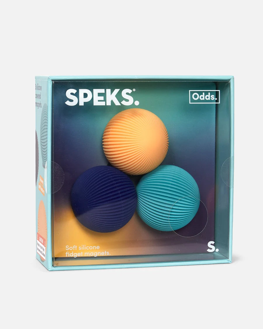 Speks Odds Magnetic Fidget Toy 3 Pack Vivid Lines