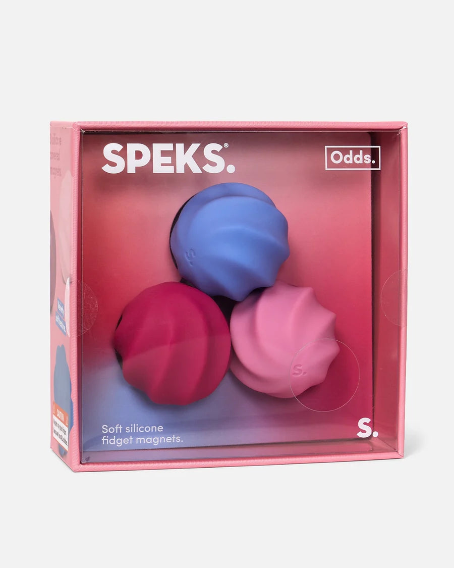 Speks Odds Magnetic Fidget Toy 3 Pack Vivid Swirls