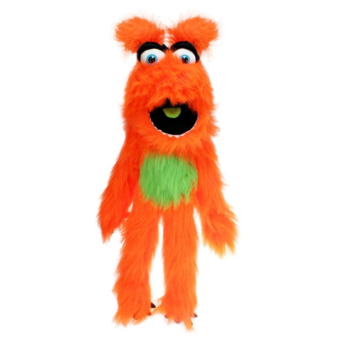 Orange Monster Puppet