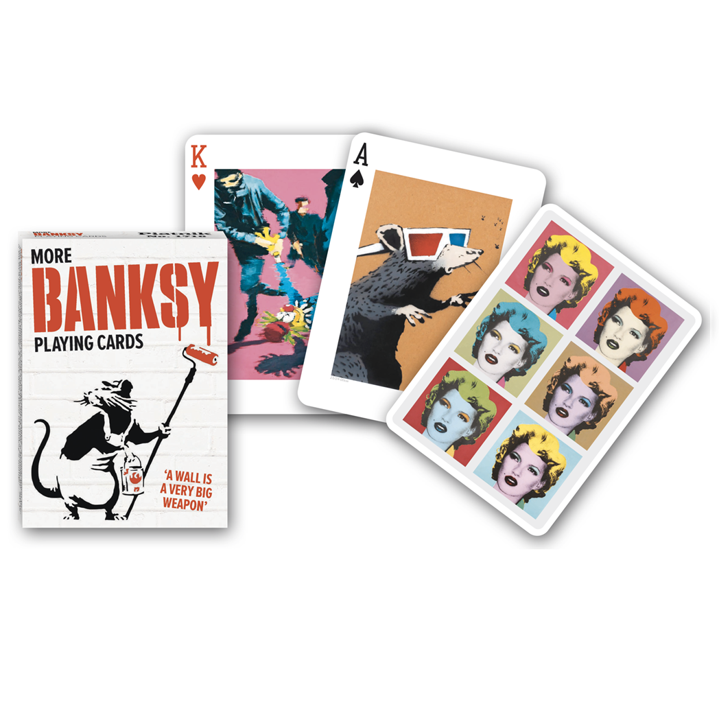 Gibsons More Banksy Playing Cards