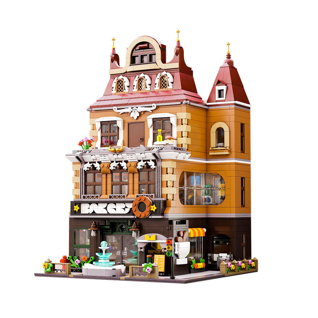 Pantasy Bakery 4 Storey Building Block Set 2663 Pieces