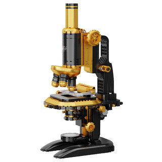 Pantasy Retro Microscope Building Block Set with Accessories 1107 Pieces