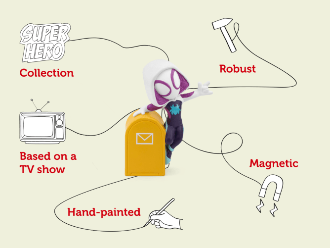 Tonies Spidey & His Amazing Friends Ghost Spider