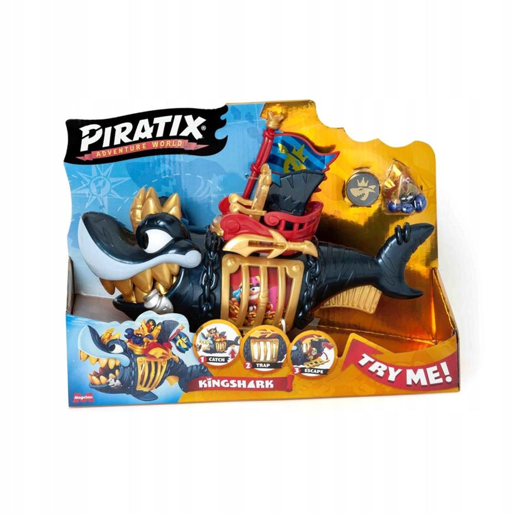 Piratix King Shark Golden Teeth