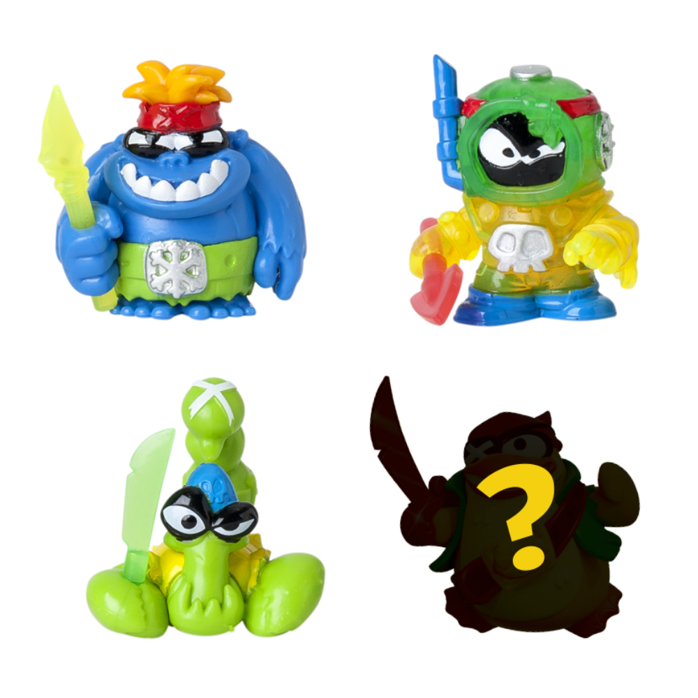 Piratix Shark Treasure 4 Pack Series 2