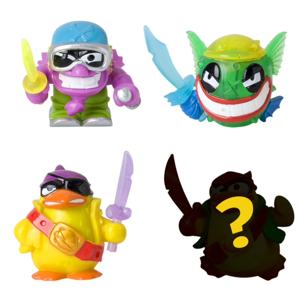 Piratix Shark Treasure 4 Pack Series 2