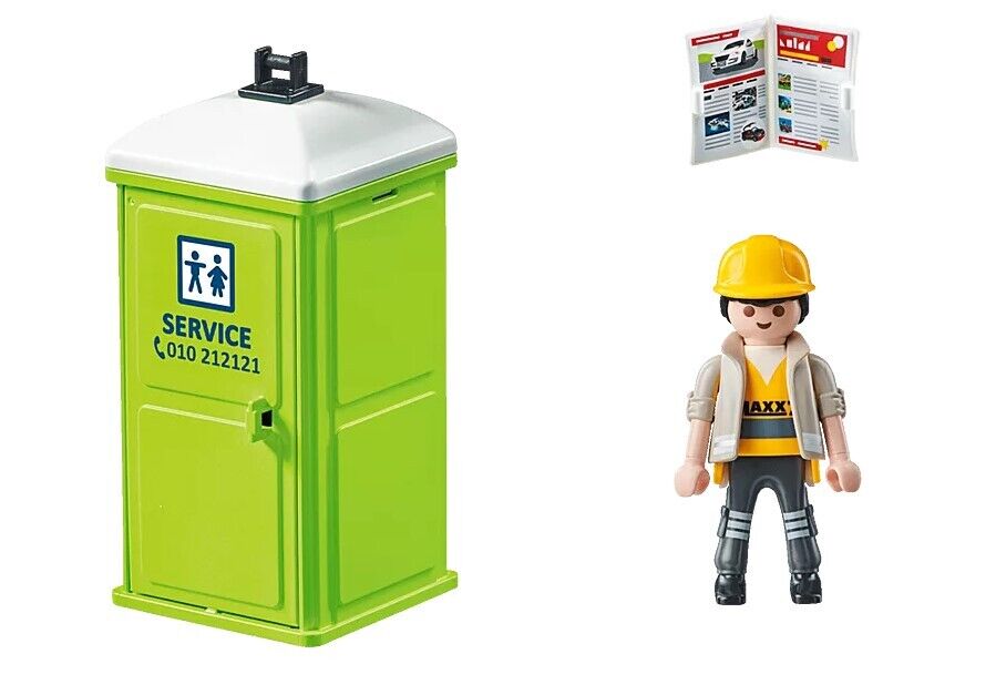 PLAYMOBIL 71435 Portable Toilet