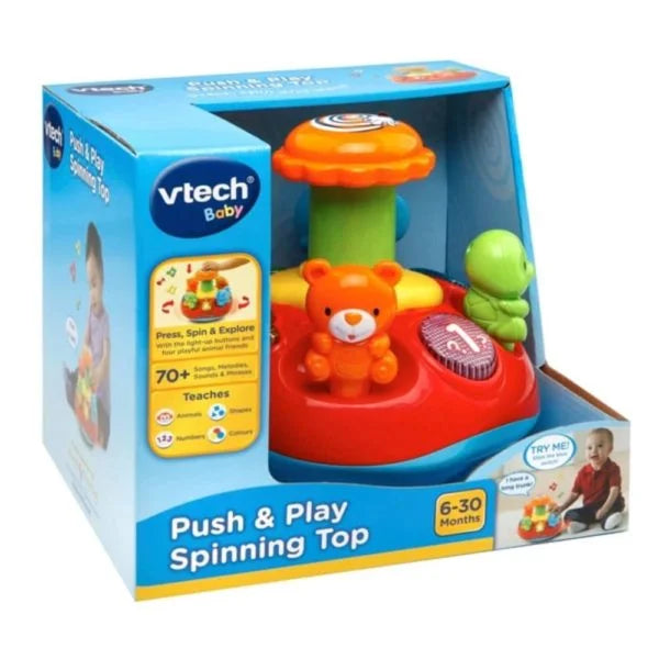 Push & Play Spinning Top