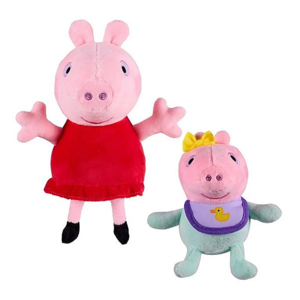 Peppa Pig & Baby 2 Pack Plush