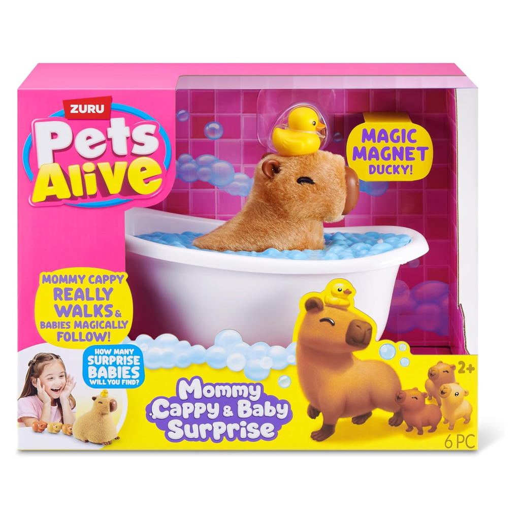 Pets Alive Mommy Capybara & Baby