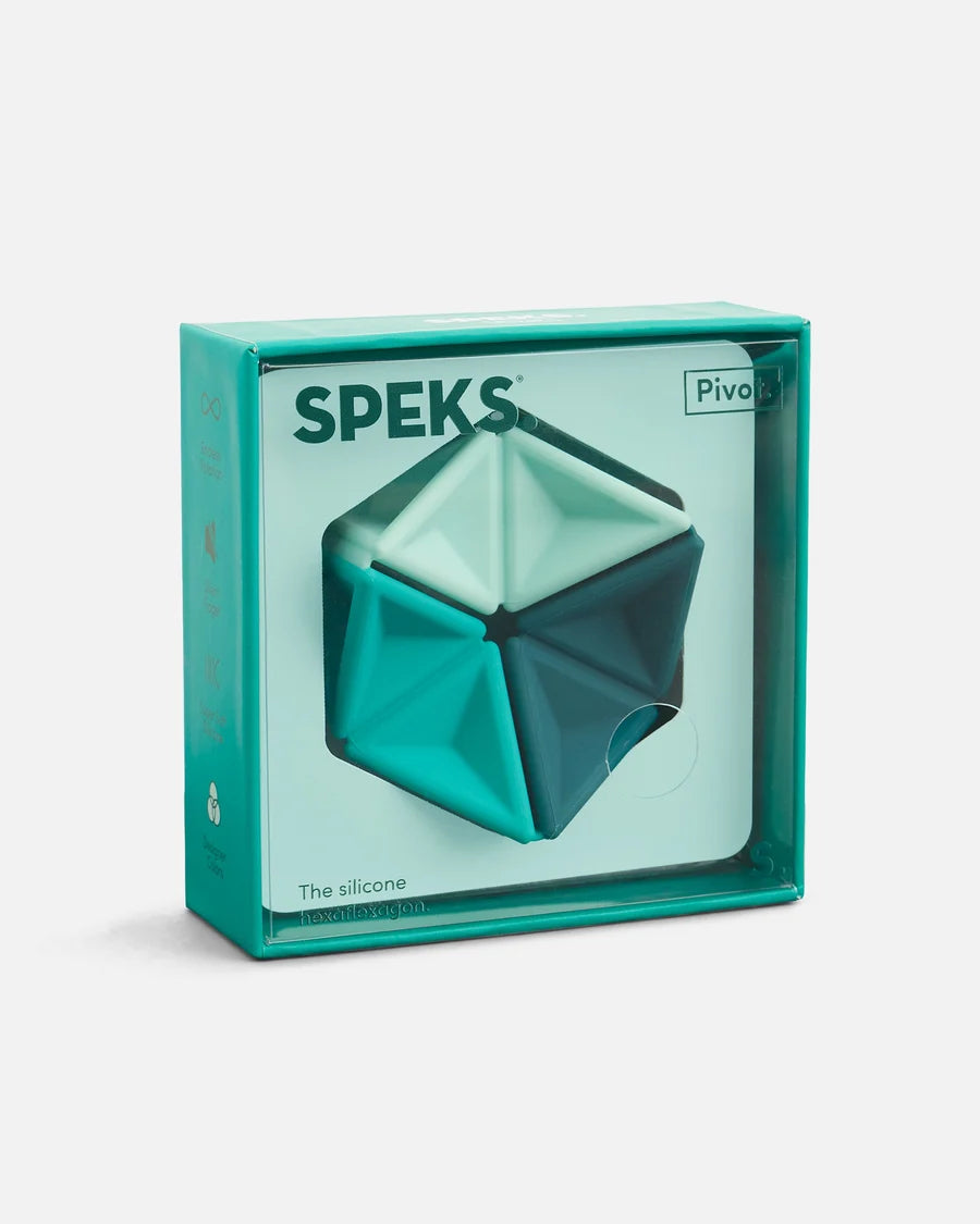 Speks Pivot Magnetic Fidget Toy Teal